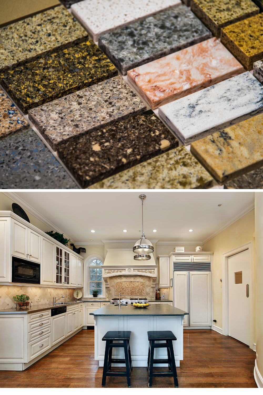 Natural Stone or Granite Kitchen Backsplash