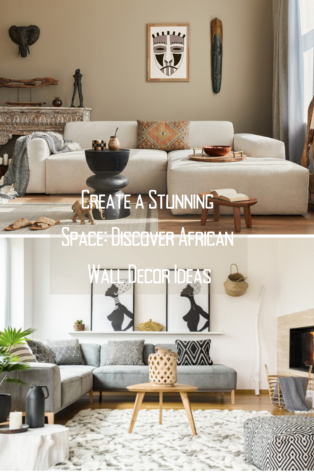 African wall decor 