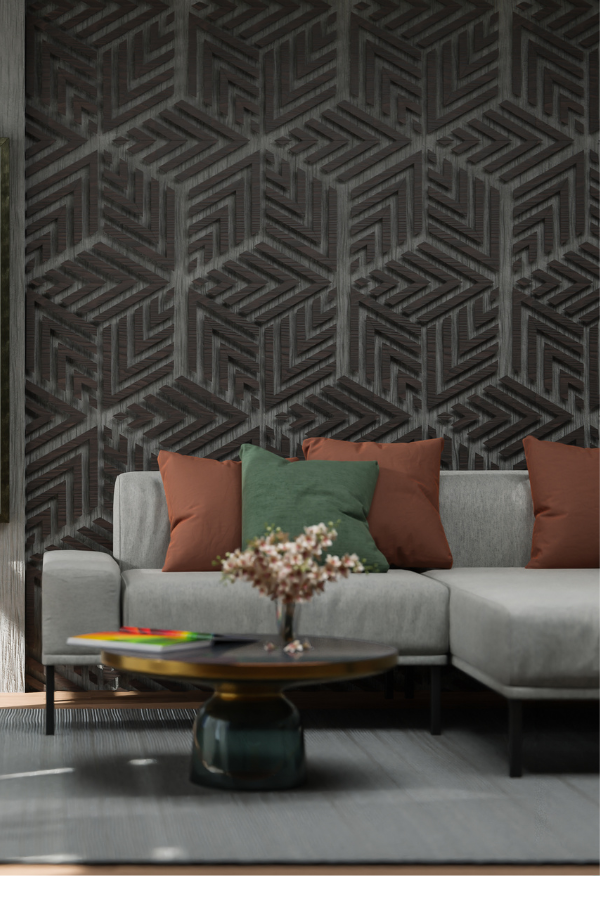Geometric Wallpaper Design