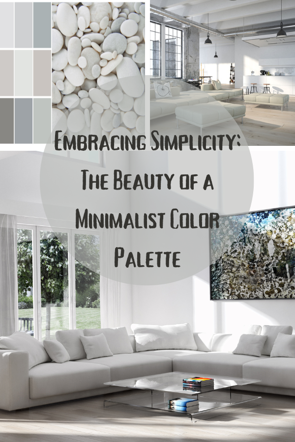 minimalist color palette