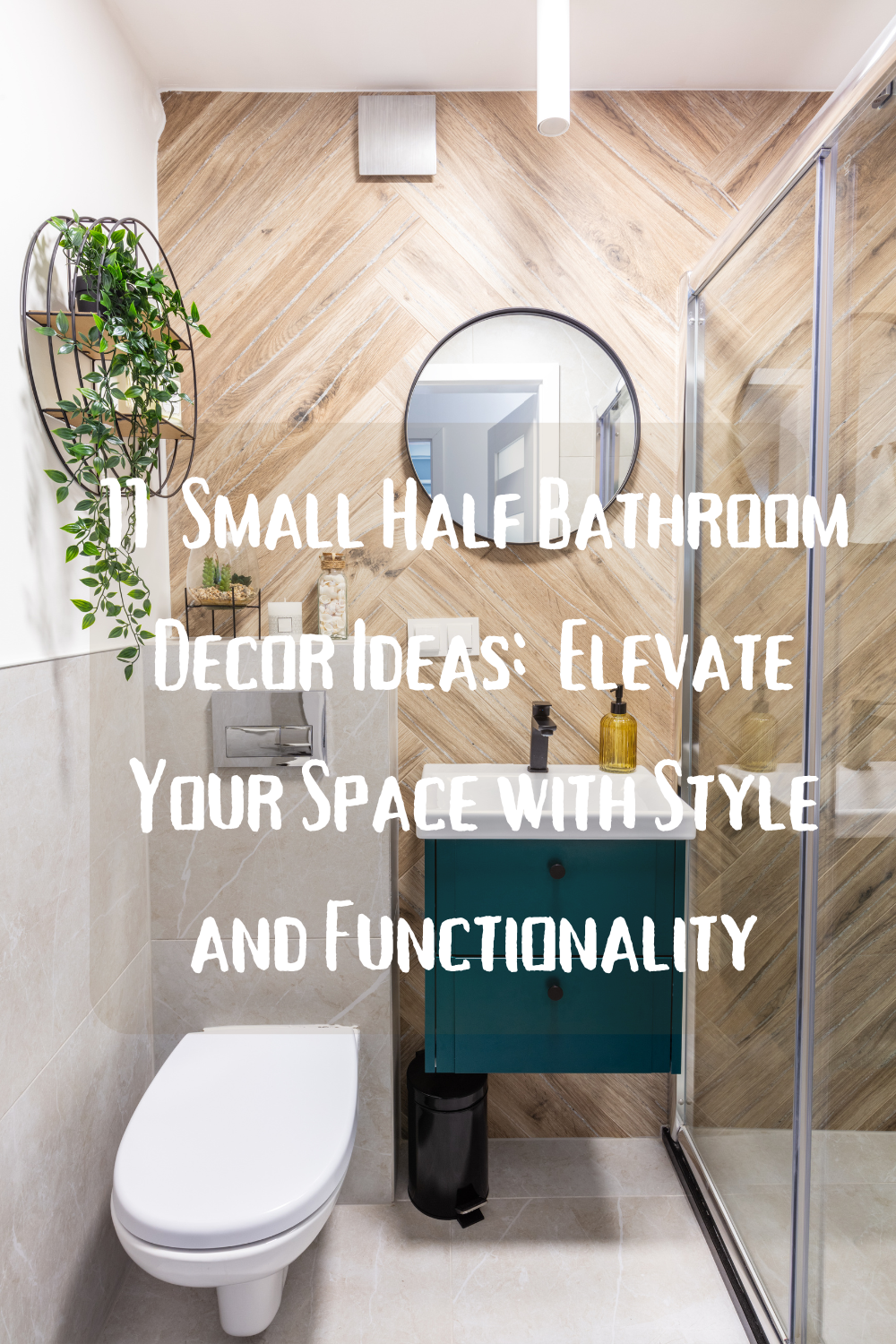 Small half bathroom decor ideas 