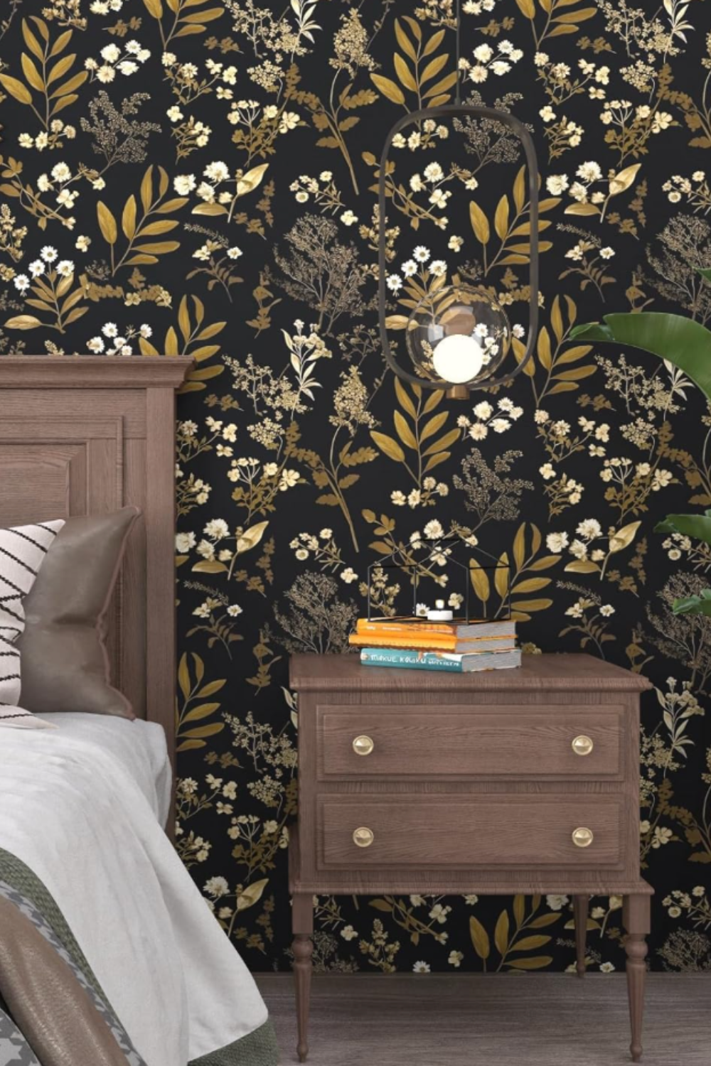 home bedroom refresh accent wall