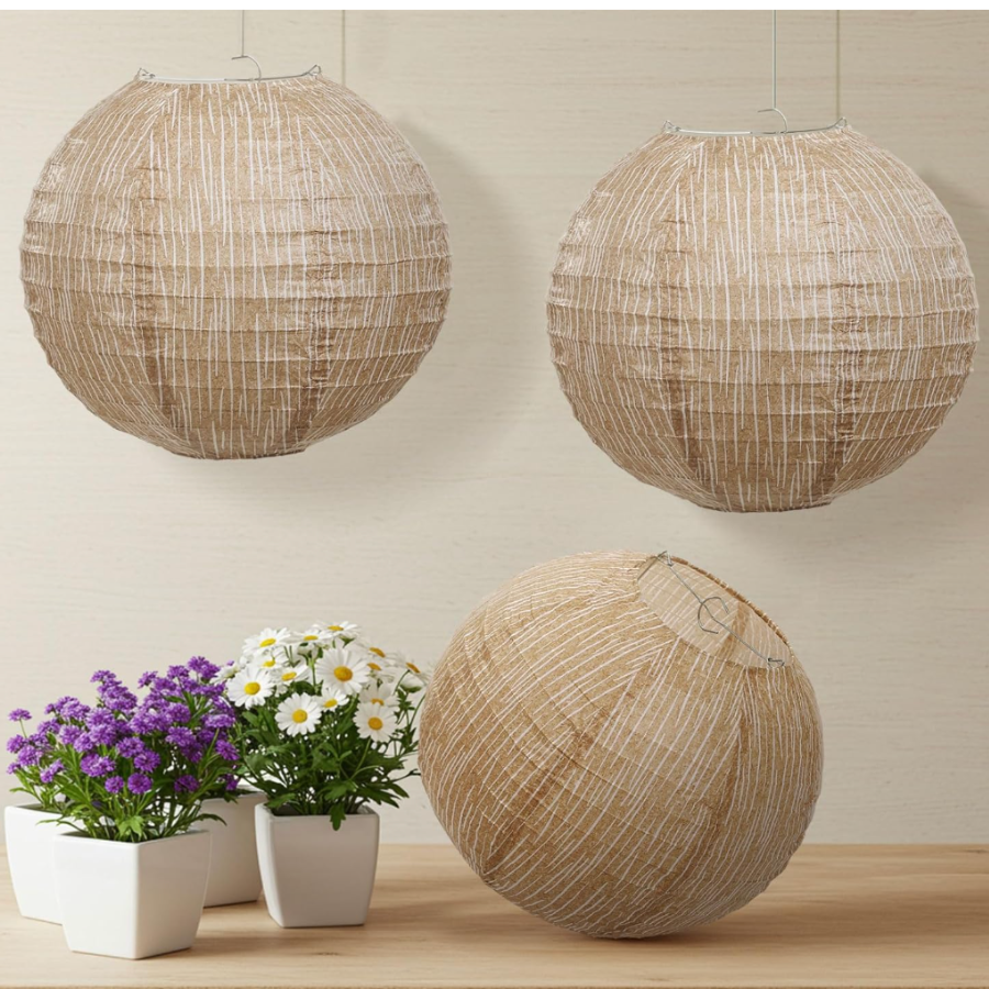 hanging paper lanterns