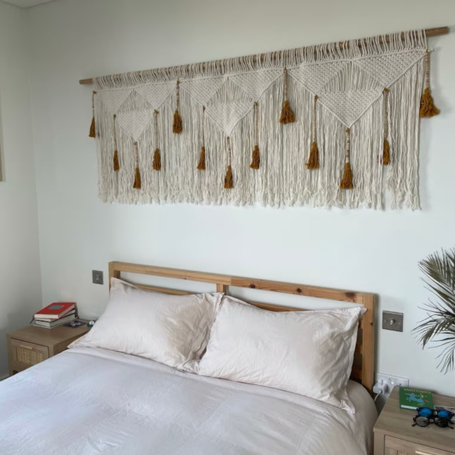 boho wall hanging