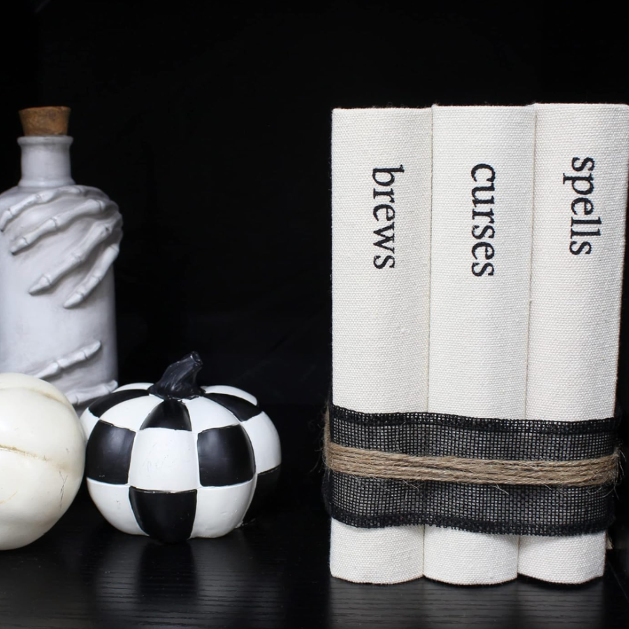 decorative halloween books