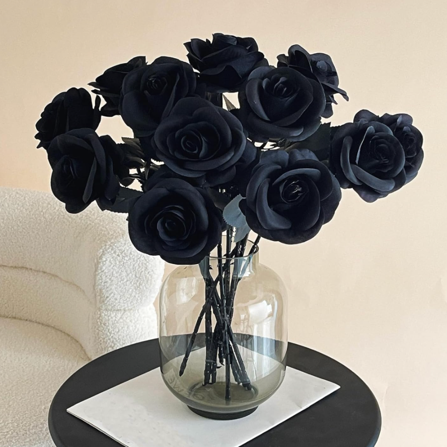 halloween roses bouquet