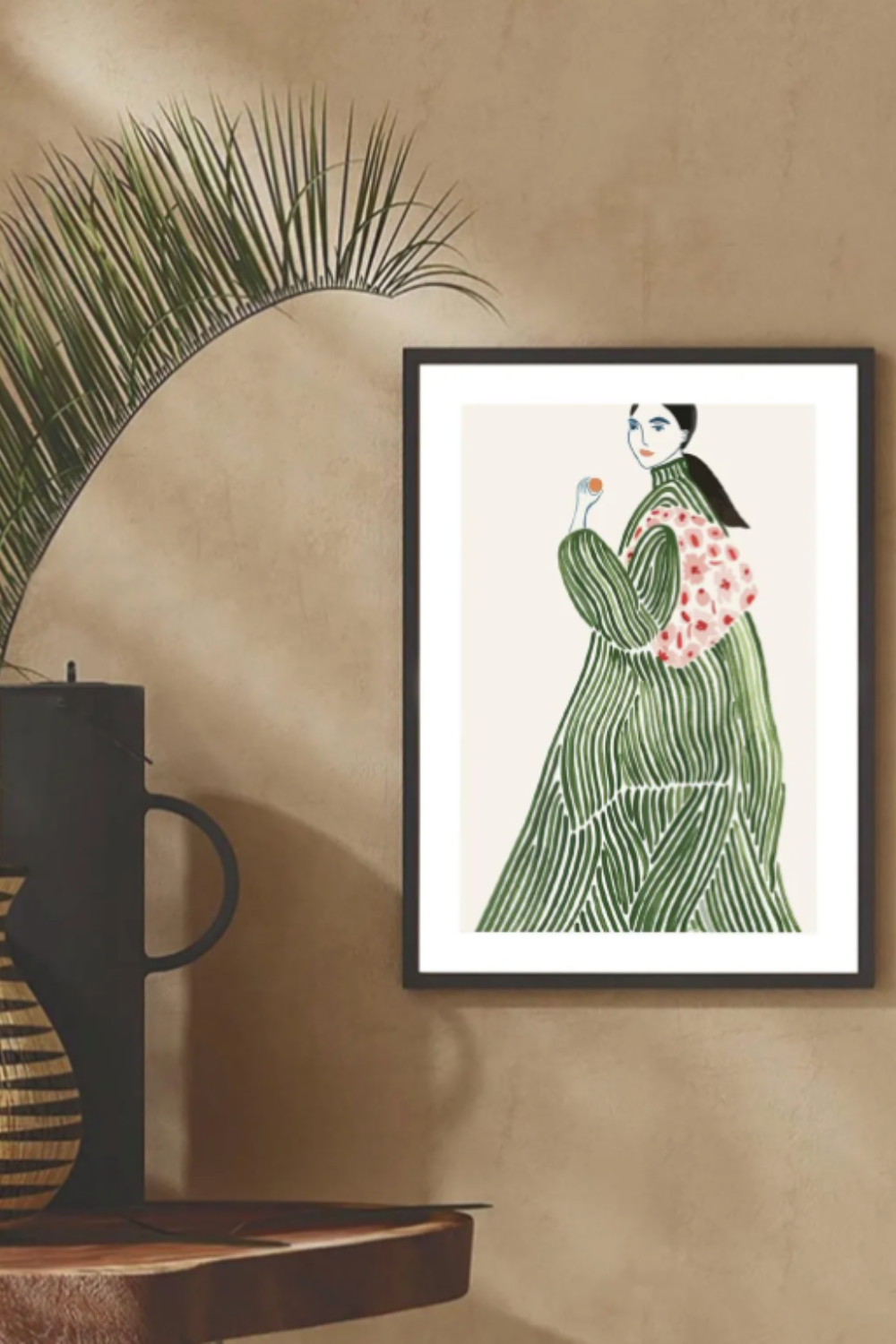home bedroom refresh wall art