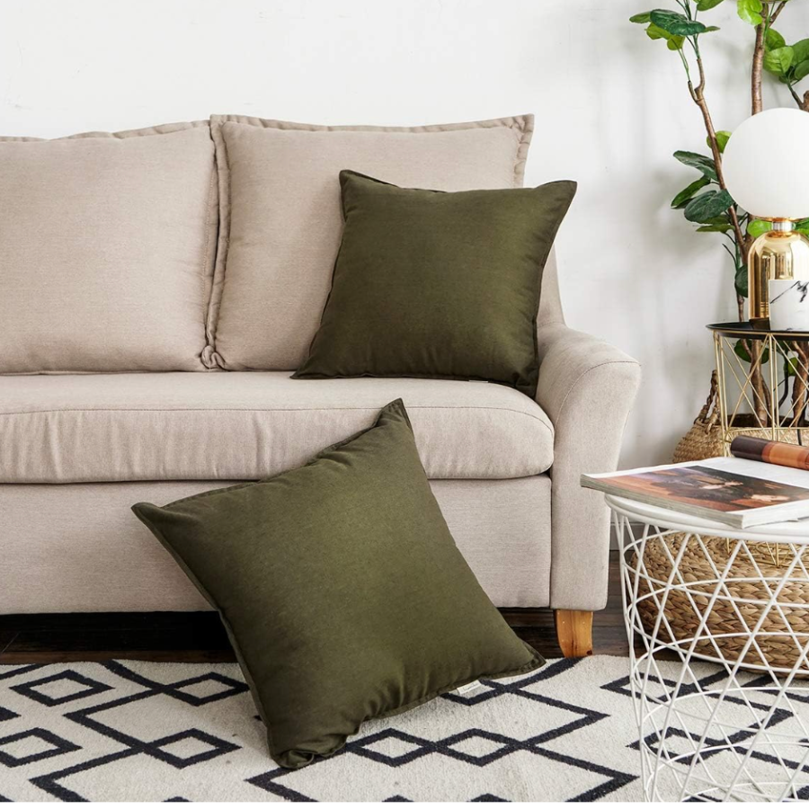 throw pillows