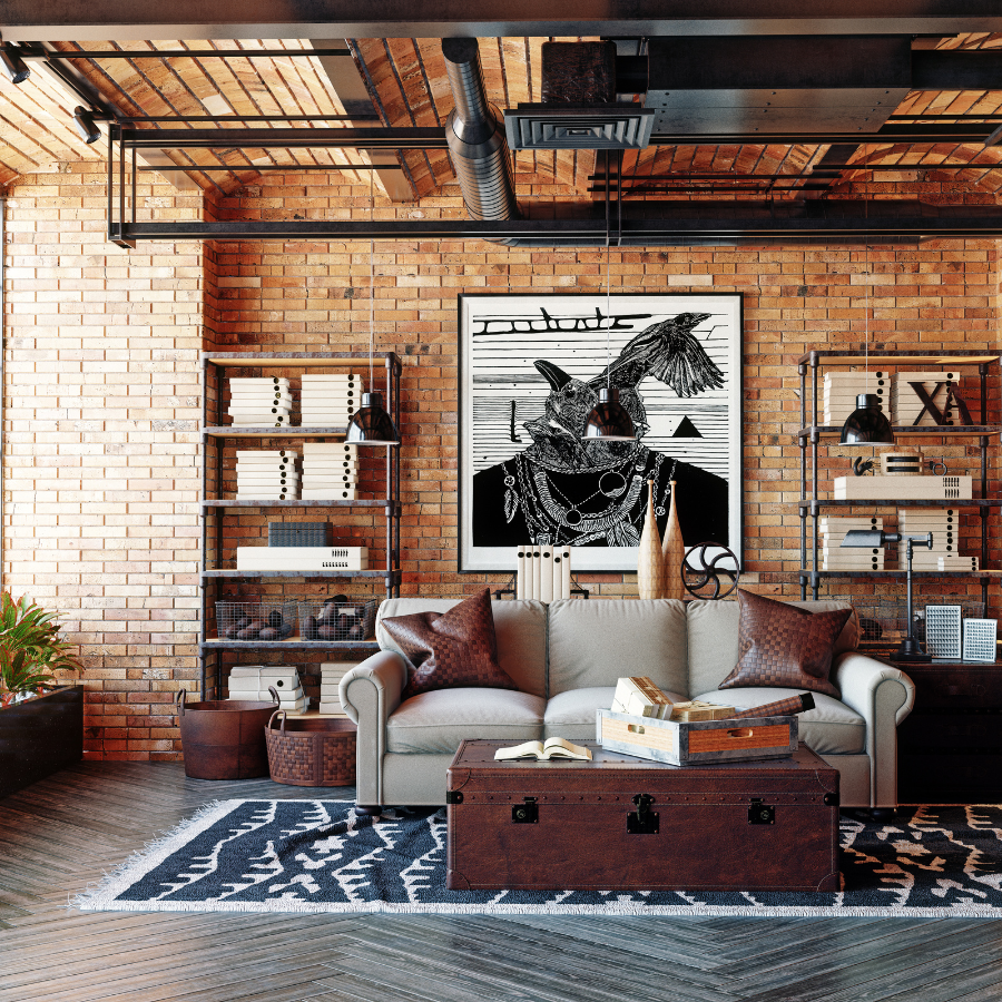 industrial interior style
