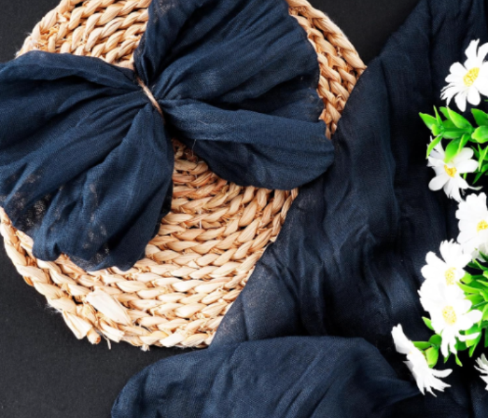 blue cheesecloth napkins