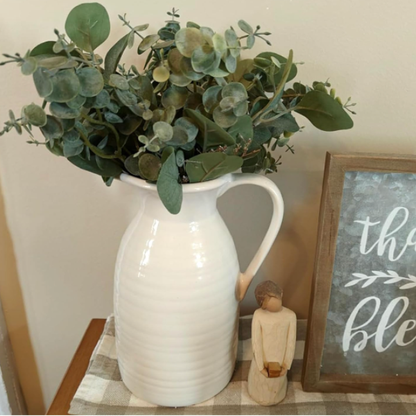 farmhouse picture vase