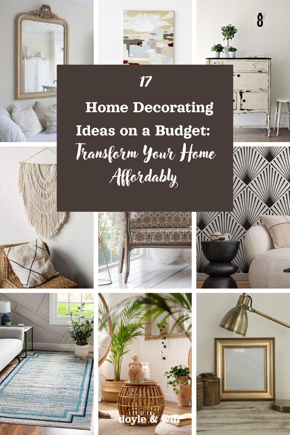 home decorating ideas on a budget 