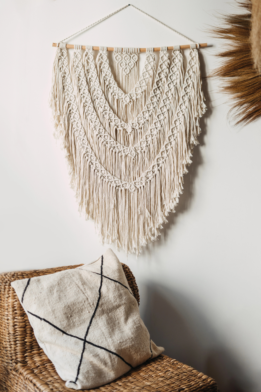 macrame wall art