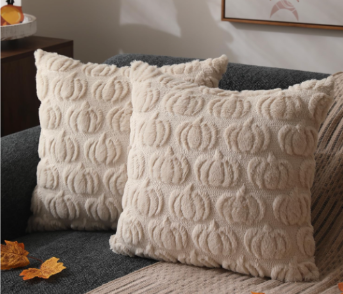 pumpkin throw pillow