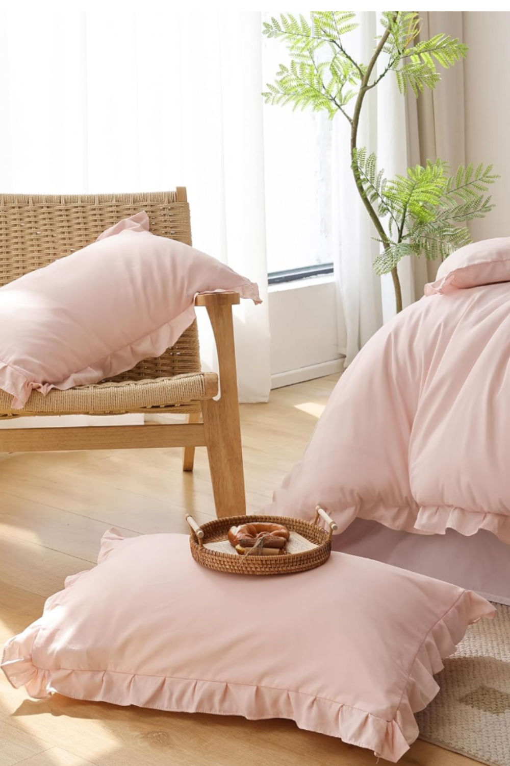 shabby decor bedding