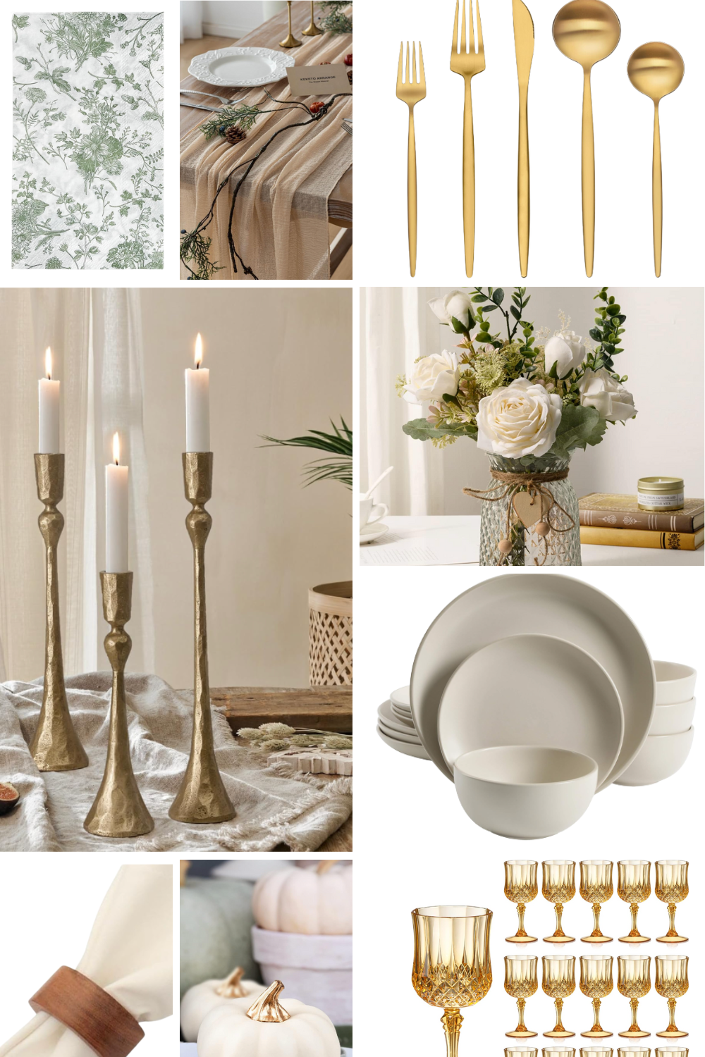 Thanksgiving Table Decor Amazon Finds for a Festive Holiday Season