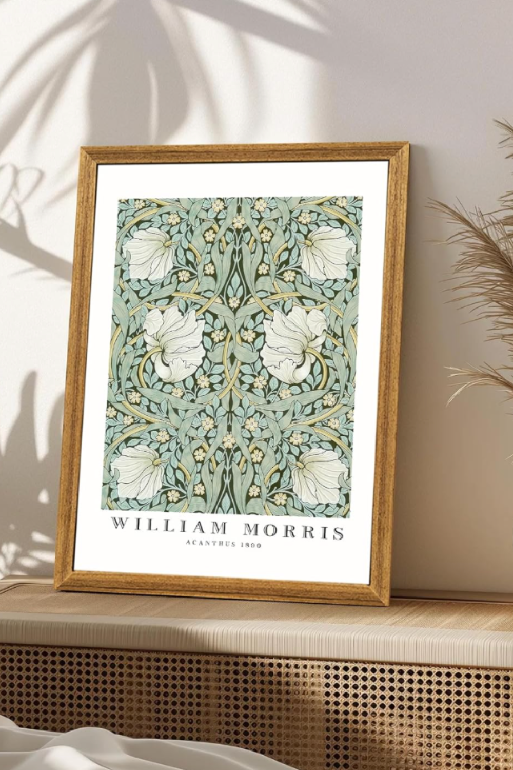 vintage floral wall art