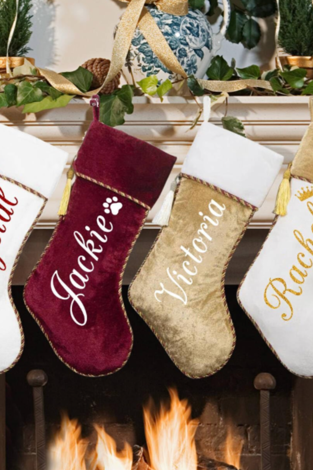 red christmas stockings personalized