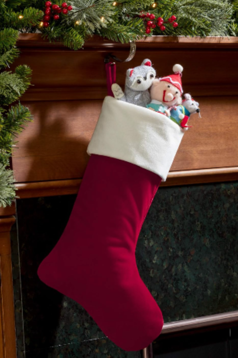 red chistmas stockings