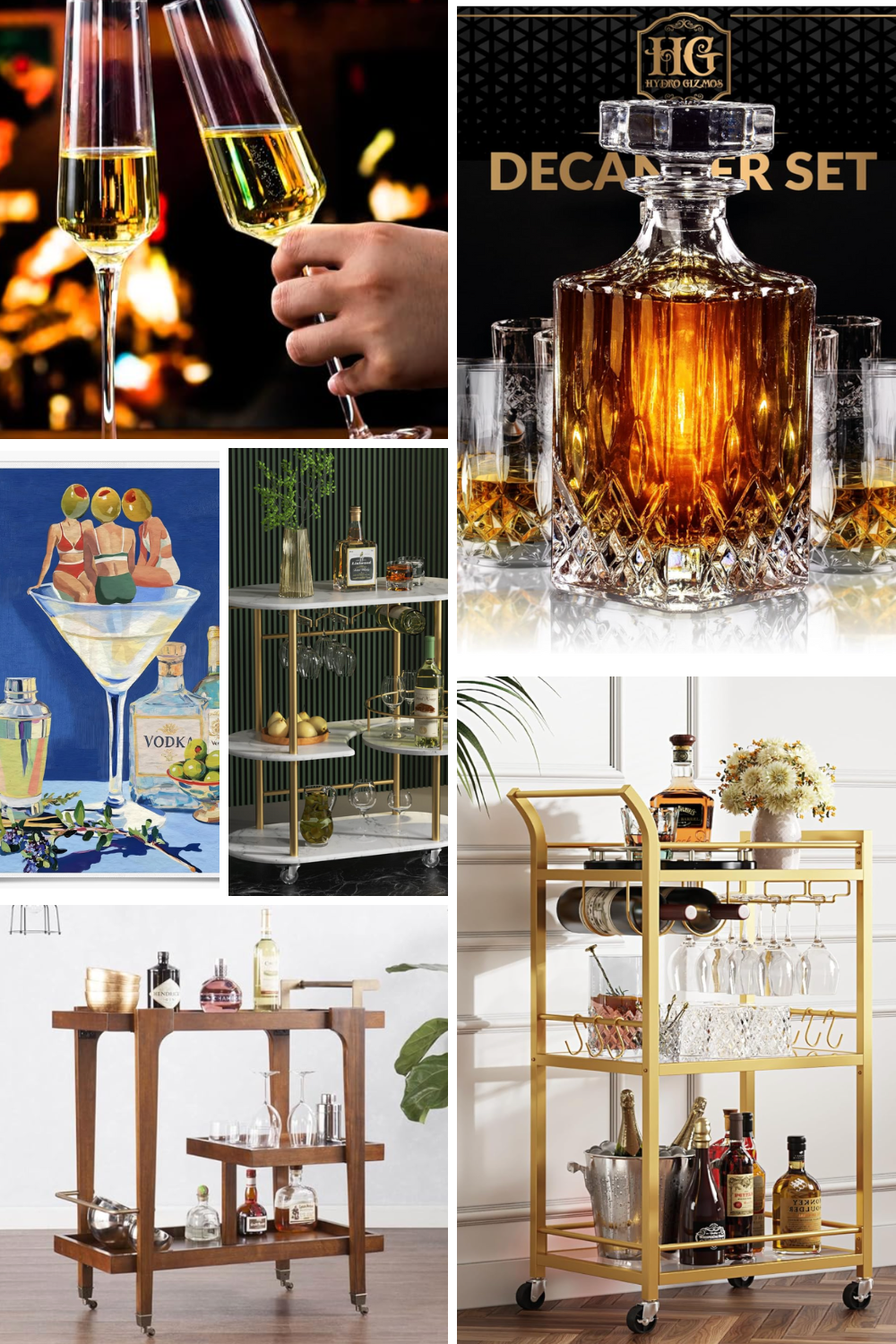 Bar Cart Ideas for Small Spaces: Stylish & Functional Picks