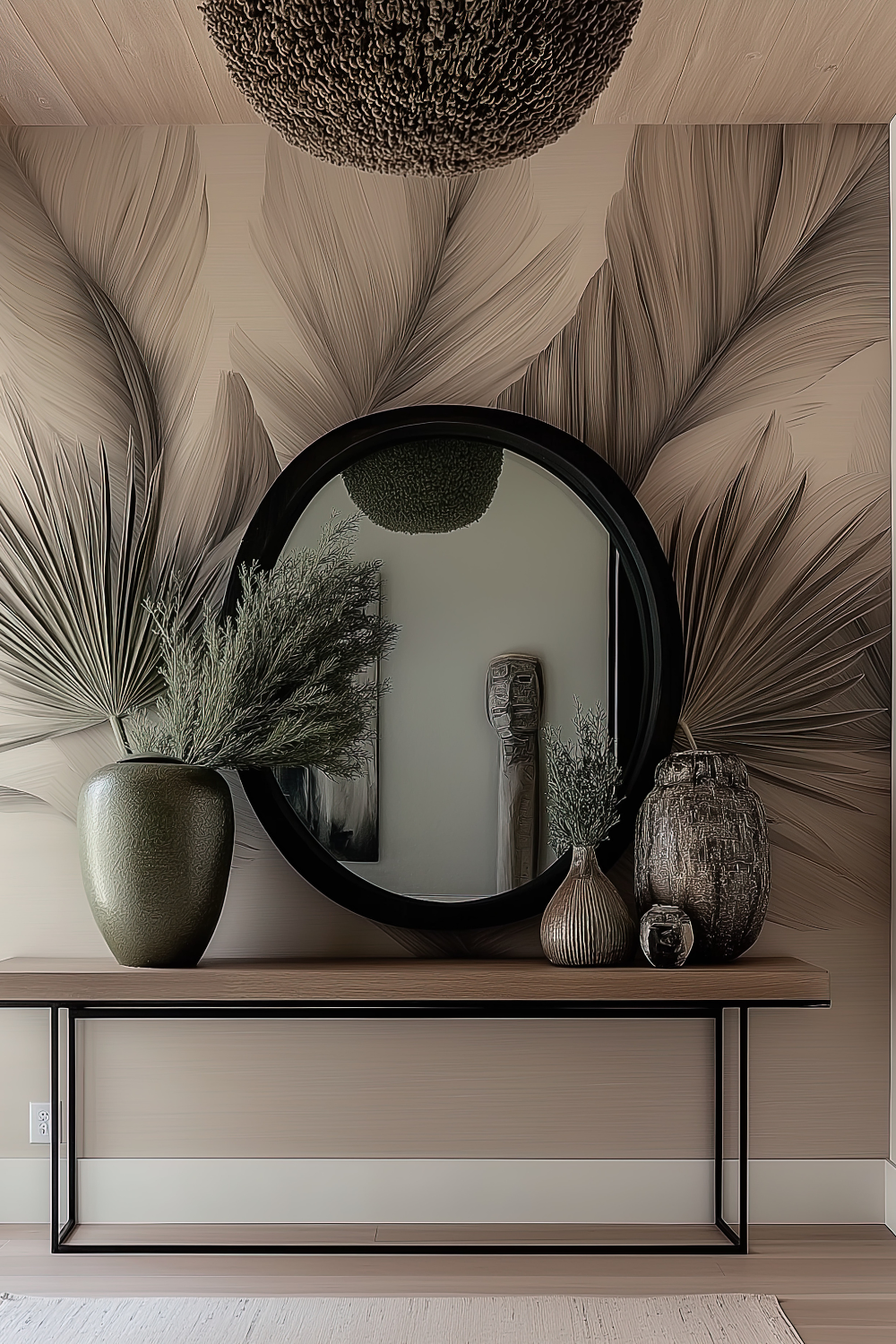 black home decor accents