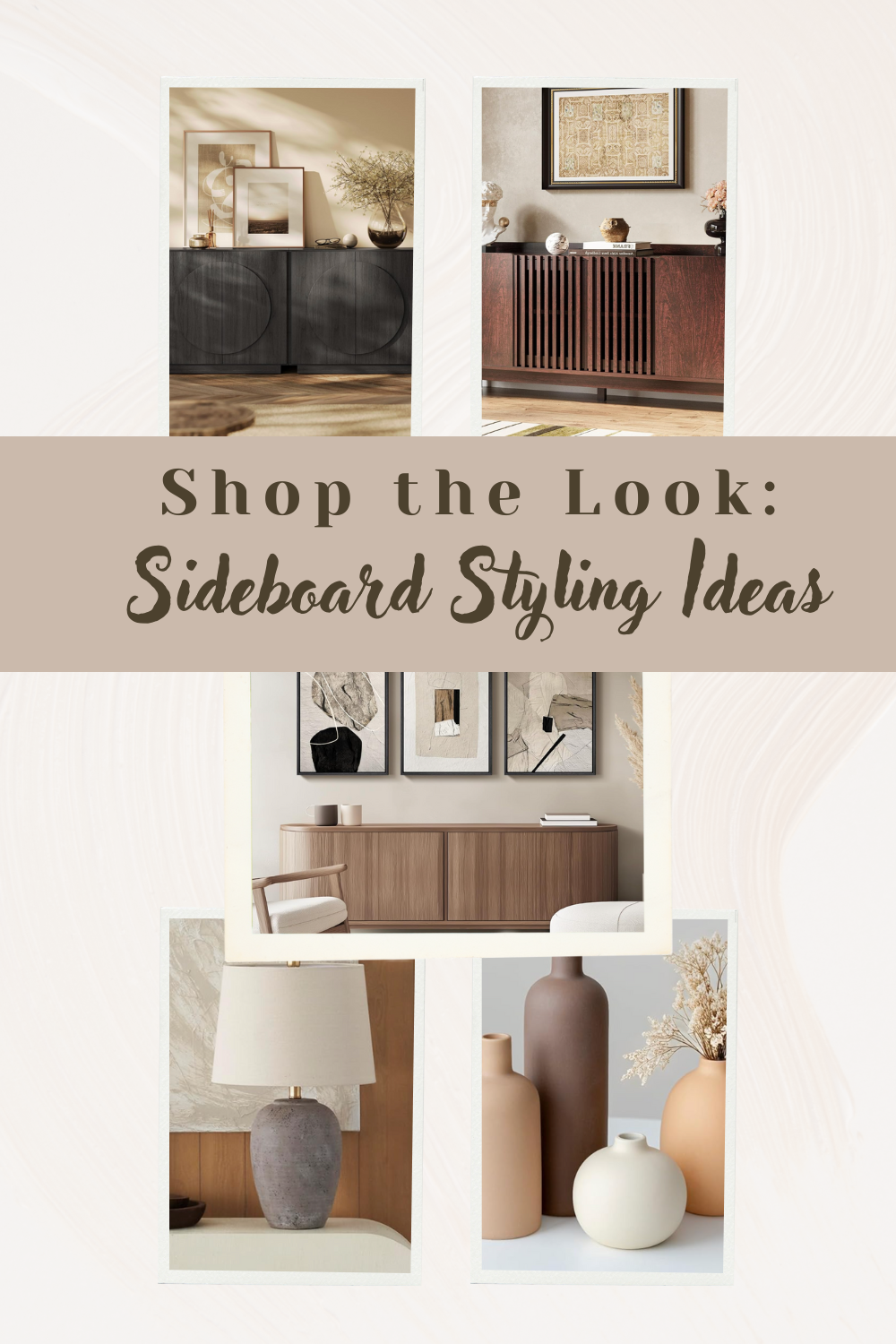 How to Decorate a Sideboard with Wall Art: Styling Tips for a Chic Home
