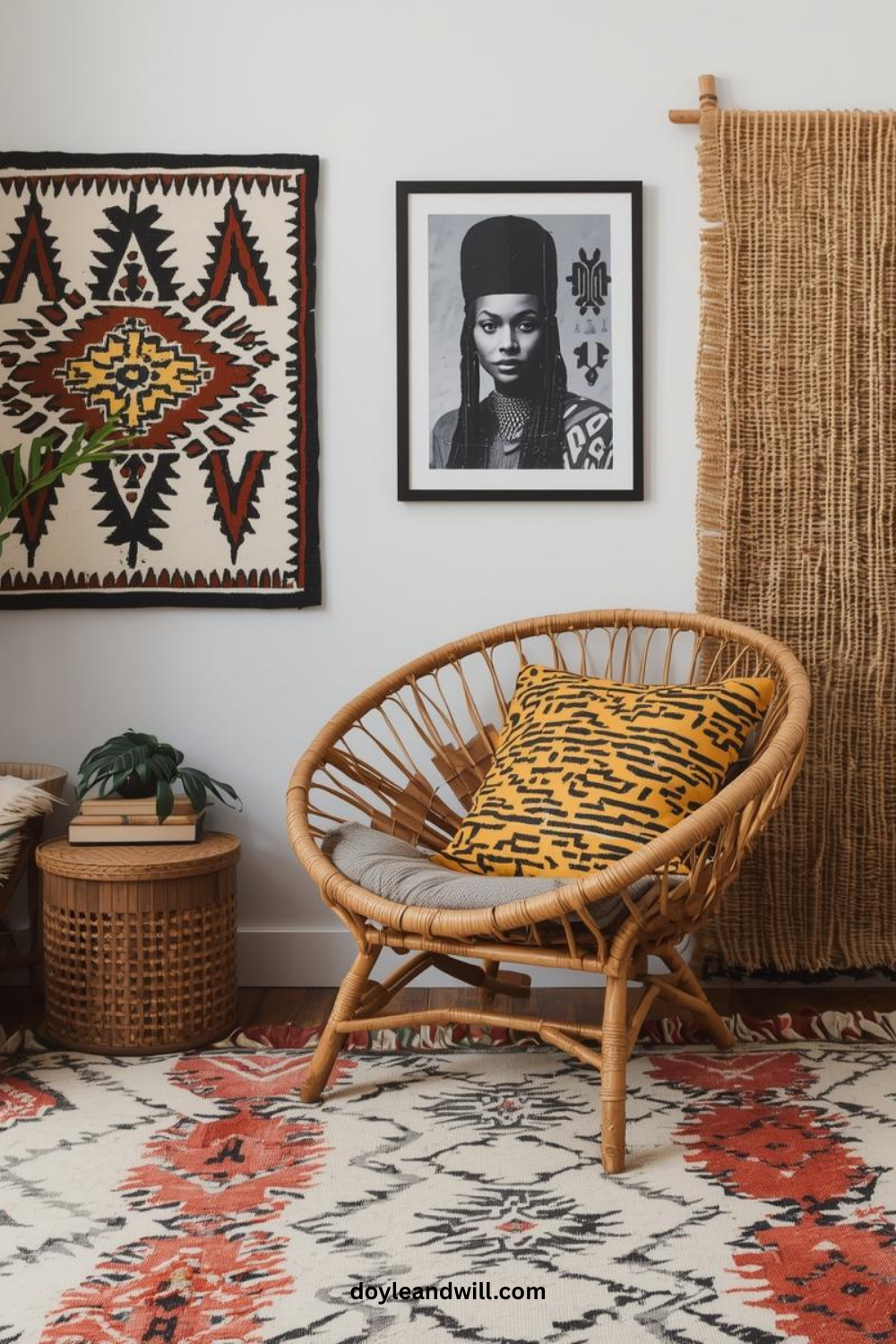 Afrohemian decor Afrohemian