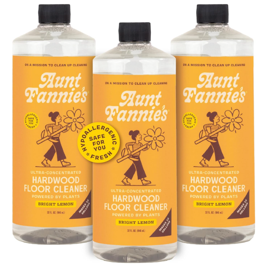 aunt fannies hardwood floor cleaner