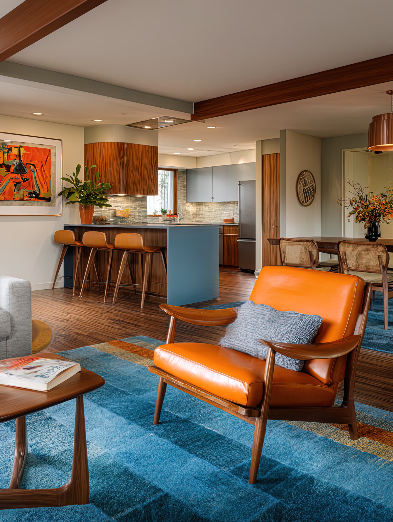 how to decorate an open floor plan